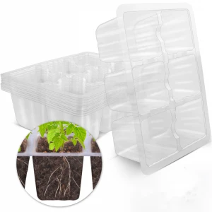Hot selling seed tray seedling starter trays plant grow fashionable seedling pot tray