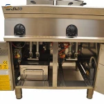Hotel Electric cassava garri fryer for restaurant