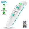 Household Baby Kids Children Body Smart Fever Thermometer, FDA Grade Infrared Intelligent Forehead Ear Thermometer