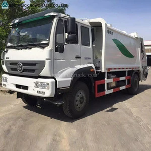 HOWO 160hp 7 Ton Compacted Garbage Truck Garbage Compactor Truck