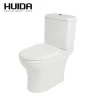 HUIDA Water saving dual-flush flushing system Ceramic WC Toilet bowl 2 piece China toilet