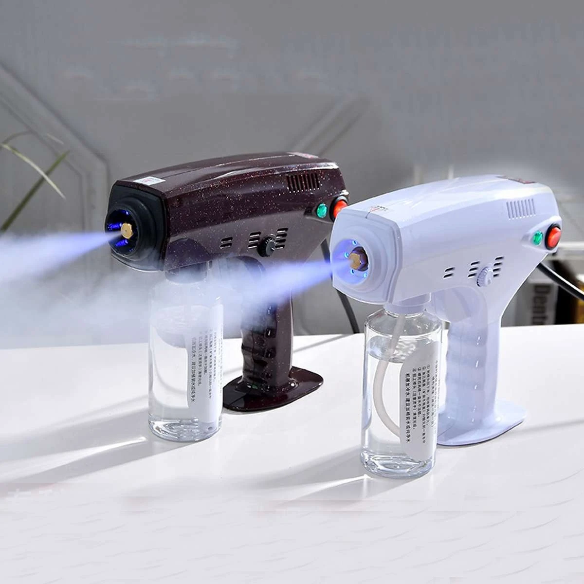 Humidification Cleaning Electric Ulv Sprayer Portable Fogger Machine Nano Steam Gun Spray Disinfection For Hospital School