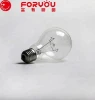 incandescent bulb, clear bulb
