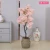 Import indoor home decoration Pink Artificial Cherry Blossom tree Ornaments Potted plant from China