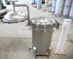 Industrial Filtration 304 Stainless Steel Bag Filter Housing
