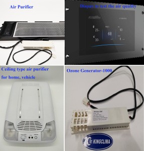 industrial ozone module generator car bus air purifier power ozone free bus box plug size uv air purifier