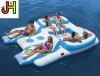 Inflatable island floats, Swimming Inflatable floating raft for party