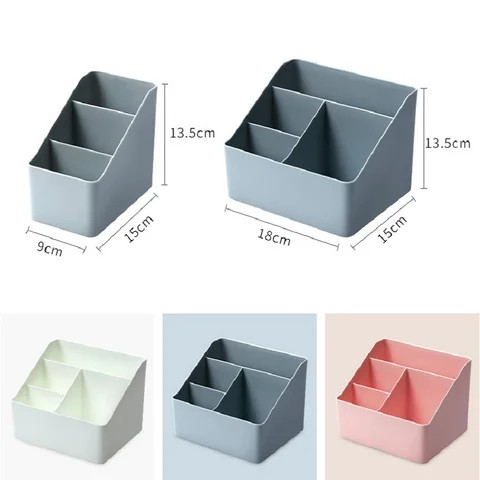 Insha household plastic cosmetic makeup brush storage box for make up storage