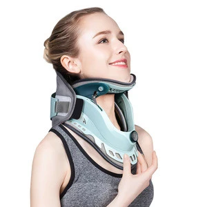 instrument neck support and neck correction and fixation cervical spine neck traction device
