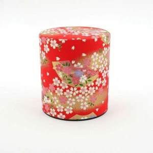 Japanese sakura paper tea box