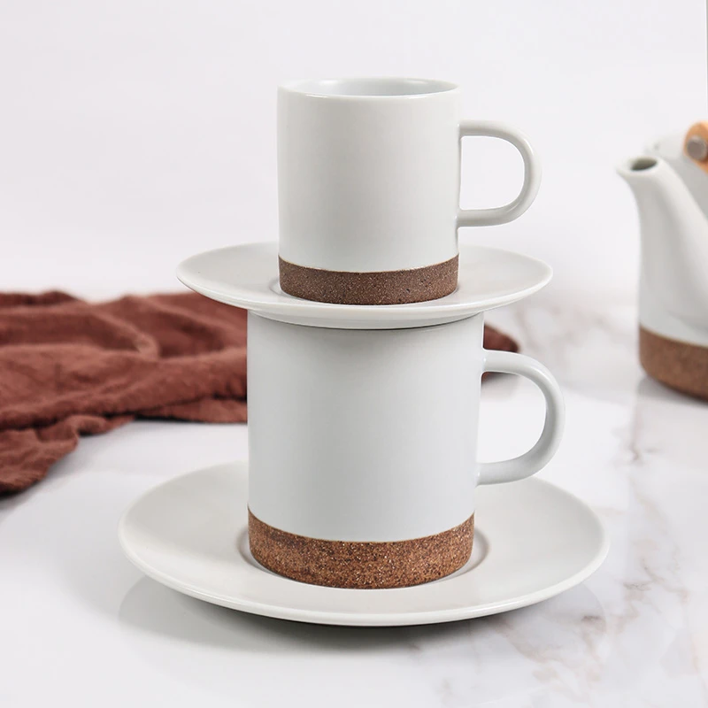 Japanese style porcelain ceramic coffee tea set custom afternoon tea sets with teapot