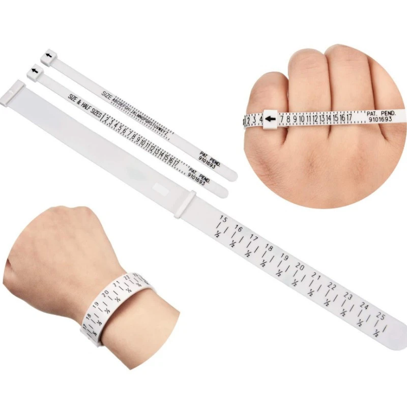 Jewelry Tools Ring Sizer Finger Gauge Belt Measure tools stick US size 1 - 17 Wholesale Ring Sizer