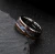 Import Jewelry Wholesale Simple Designs Free Lasering Logo 8mm Wooden Pattern Finger Mens Rings from China