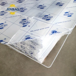 JINBAO akrilik manufacturing custom laser cutting plate frosted plexiglass sheet price color marble acrylic panel glass sheet