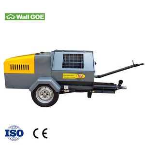 JP60-R diesel  power Mortar spray machine new technology wall plastering machine Automatic plastering machine for wall
