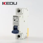 KEDU 1 pole 6ka 10ka 1 to 63 MCB miniature circuit breaker