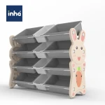 Kids Furniture Factory Multifunctional HDPE Material Detacktable Baby Room Storage Holders & Racks Portable Plastic Kids shelf