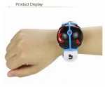 Kids mini watchband spinning top machine car gyro toy with blister card