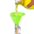 Kitchen Accessories Reusable Mini Small Tiny Silicone Collapsible Folding Funnel Food Grade Approved Silicone Water Oil Funnel