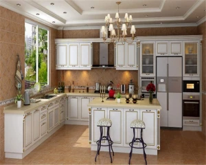 Kitchen Cabinets Design with Island and Sink Modern Kitchen Furniture