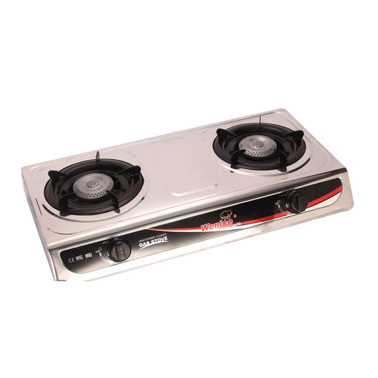 Kitchen Home Appliances Stainless Steel Single Big Burner Table Top Gas Stove Cooktop