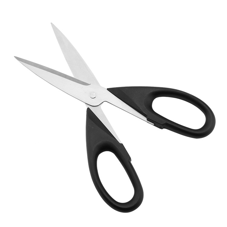 Kitchen Multi-Purpose Scissors Stainless Steel Kitchen Shears with Blade Cover and Soft Grip Handles, Black