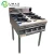 Kitchen stainless steel professional gas range 4 burners free standing gas cooker oven