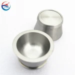 Laboratory high temperature resistant tungsten crucible metal melting pot