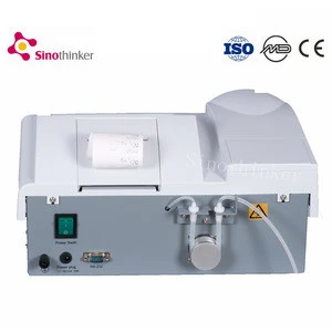 Laboratory instrument semi automatic blood clinical human biochemistry analyzer