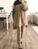 ladies long sleeves  islamic clothing casual muslim wear set