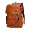 Laptop Backpack Bags Oxford Leather Laptop Backpacks Unisex Leather Backpack Eco Friendly Travel Waterproof PU Polyester for Men