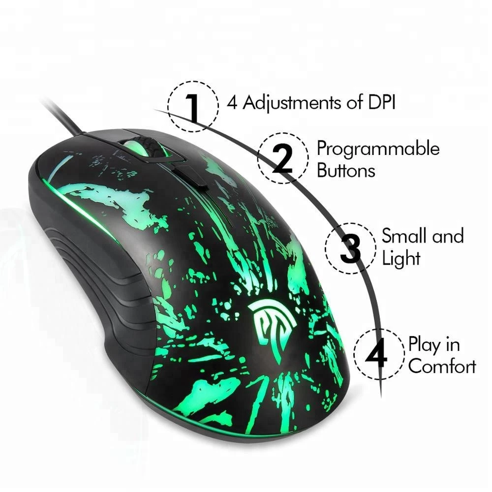 Latest computer accessory OEM mechanical Mini Optical gaming mouse