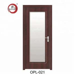 Latest Design Nice Cheap Glass MDF Wooden Door Interior Door Room Door