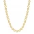 Import Latest High Quality 18K Gold Plated  Brass Jewellry O-shaped Steel Ball Chain Choker Necklace P203183 from China