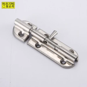 Latest Invention Different Size Stainless Steel Barrel Door Catch Bolt Tower Bolt