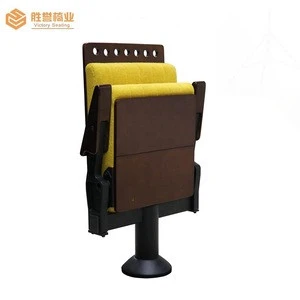 lecture hall furniture for school wood and steel classroom auditorium chair