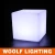 Import led cubes waterproof light chair outdoor furniture from China