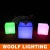 Import led cubes waterproof light chair outdoor furniture from China