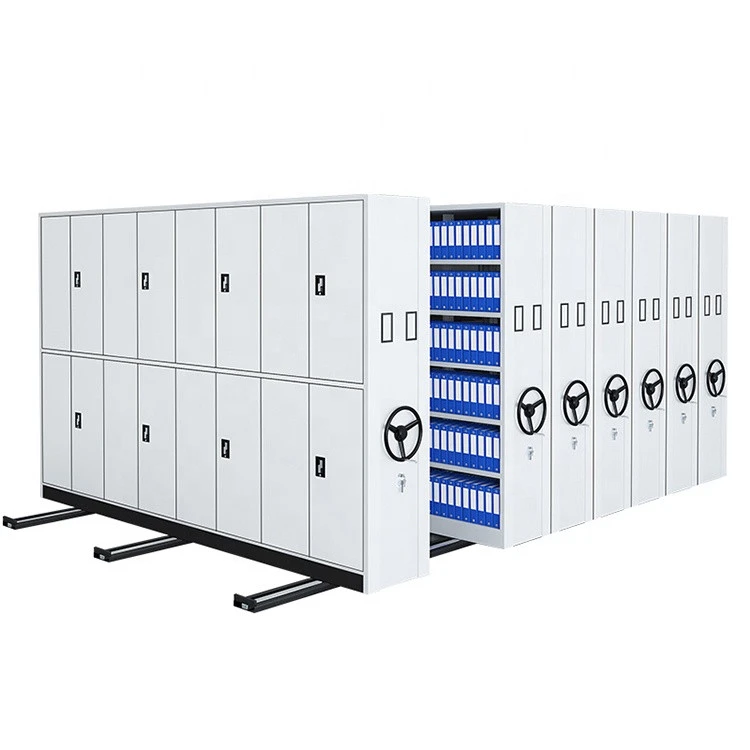Library Sliding cabinet Metal Movable Compact filing Shelving/file Shelves System/Compactor Intelligent Steel Mobile Shelving