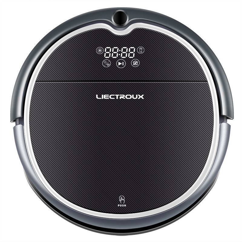 Liectroux Q8000 Robot Vacuum Cleaner with WIFI App Control Map Navgiation Smart Memory 3000Pa Suction Power Wet&amp;Dry Mopping