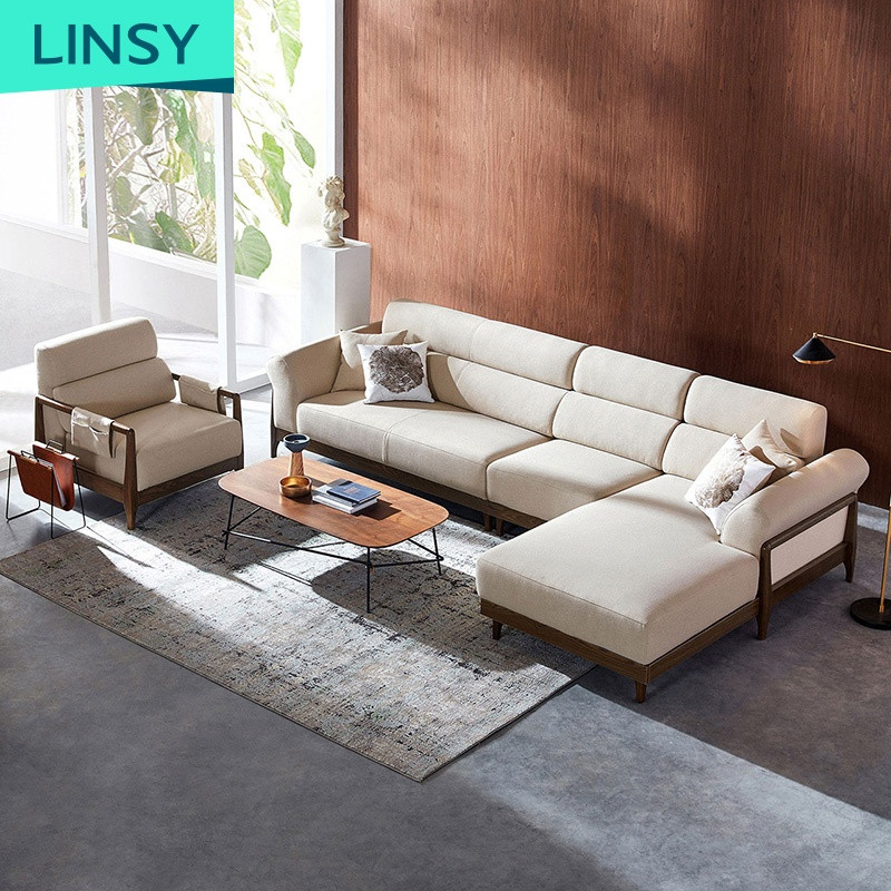 Buy Light Luxury Furniture Living Room Sofa Combination Modern Solid ...
