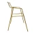 Import Light Luxury Gold Coffee Chair Base Modern Minimalist Makeup Chair Frame Metal Steel Stool Furniture Dining Chair Base Frame from China
