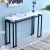 Import Light luxury porch wrought living room iron porch table hotel corridor bar creative display  living room low height coffee from China