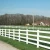 Limited Lifetime Warranty 4 Rail PVC Post and Rail Fence, Plastic Horse Fence, Quality Vinyl Ranch Fence