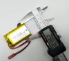 Lipo 803048 3.7V 1200mAh rechargeable lithium ion polymer battery with protection board