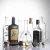 Import Liquor Bottle Empty Cork Top Lid Wine Whisky 750 Chinese Spirit Whiskey Extra Flint 700ml Clear Small 750ml Glass Liquor Bottles from China