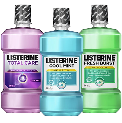 Listerine Mouthwash - Different Variants Available
