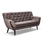 Living Room Fabric Velvet Chesterfield Sofa For Drawing Room