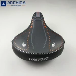 Logo can be customized soft and good quality bicycle saddle