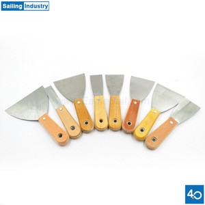 Long handle putty knife handle multifunctional Carbon steel putty knife